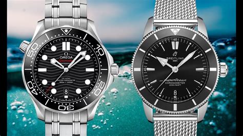 omega speedmaster vs breitling superocean heritage|breitling superocean 42 specs.